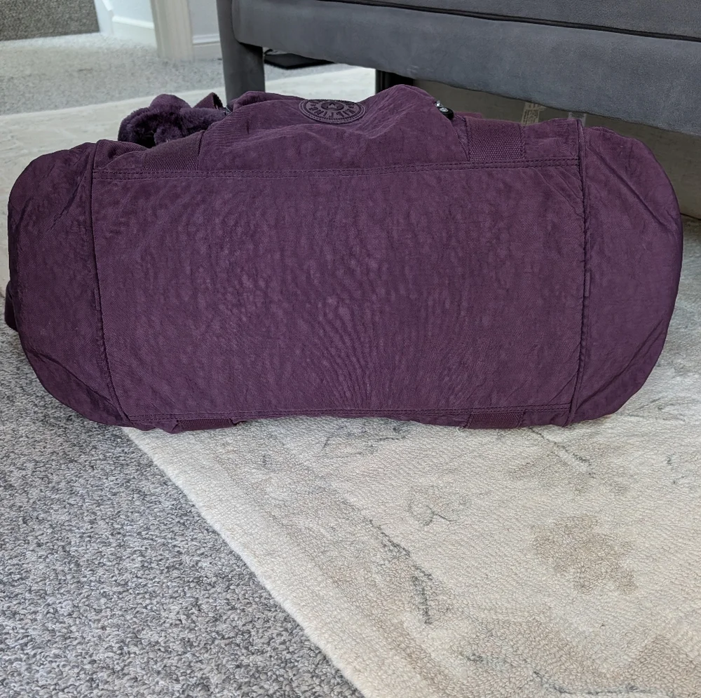 Kipling Purple Duffel Bag - Picture 2 of 6